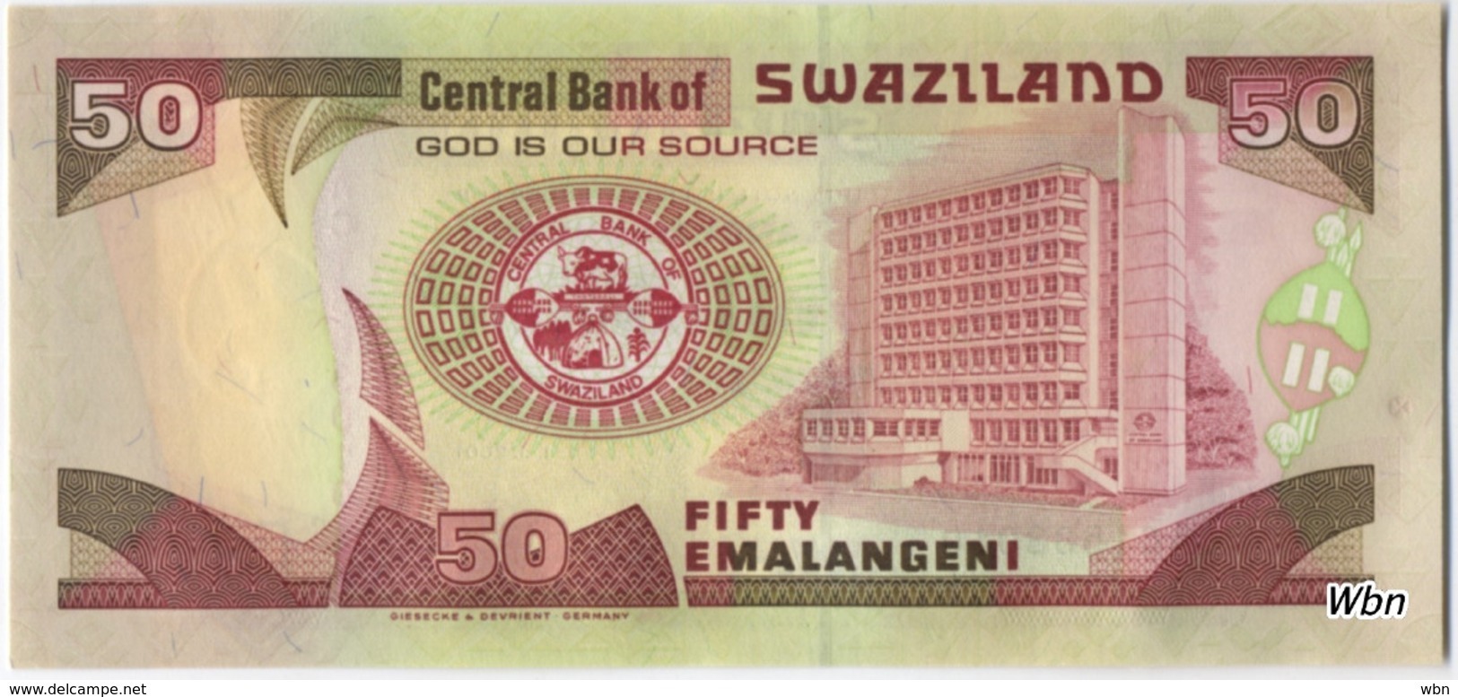 Swaziland 50 Emalangeni (P31) 2001 -UNC- - Swaziland
