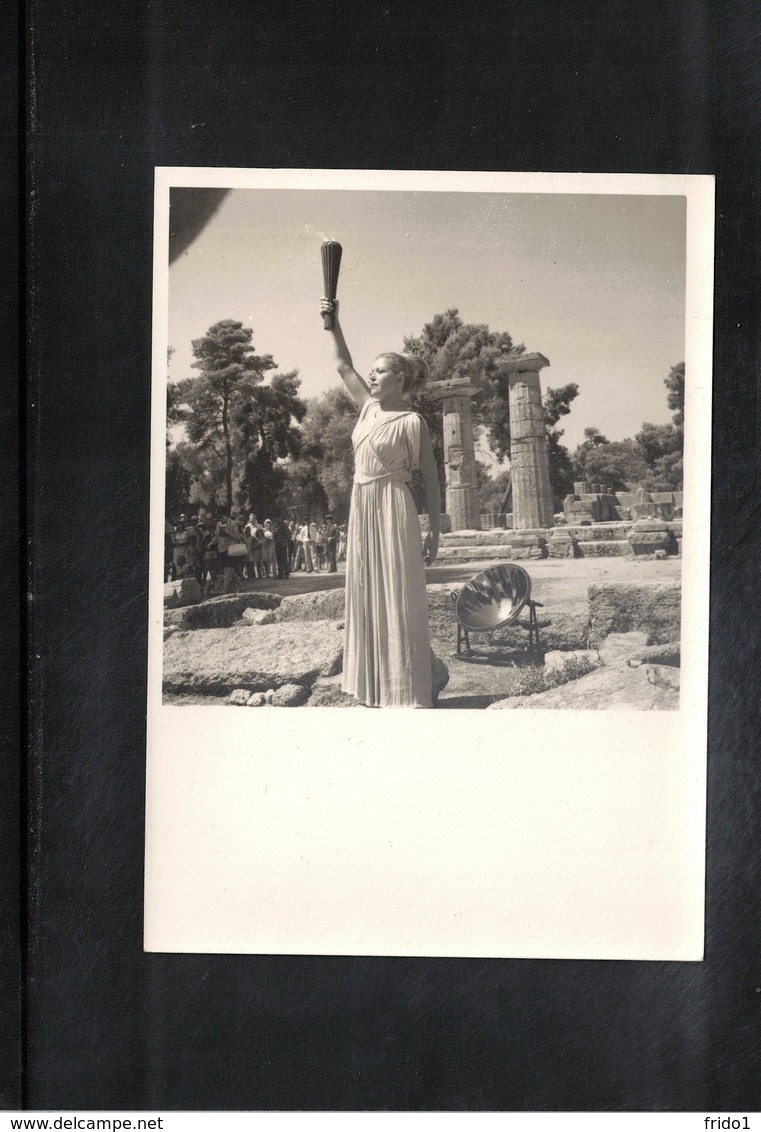 Greece Olympia - Olympic Flame Interesting Postcard - Autres & Non Classés