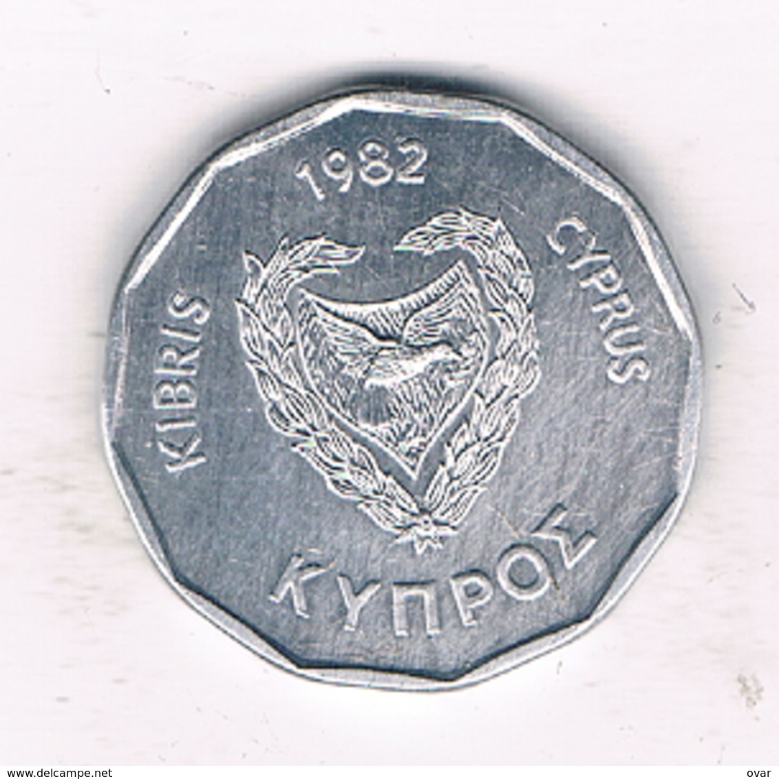 5  CENTS 1982 CYPRUS /9076/ - Chypre