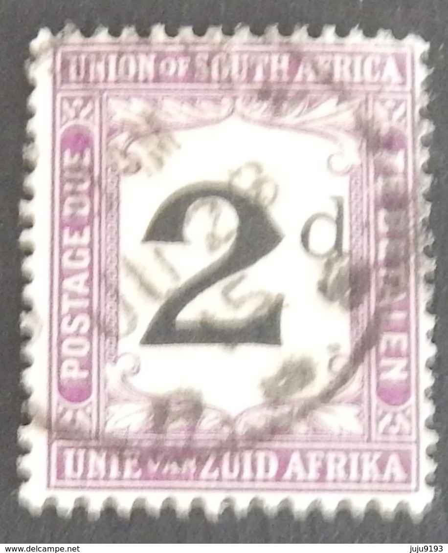 AFRIQUE DU SUD TAXE YT 3 OBLITÉRÉ ANNÉE 1914/1915 - Impuestos