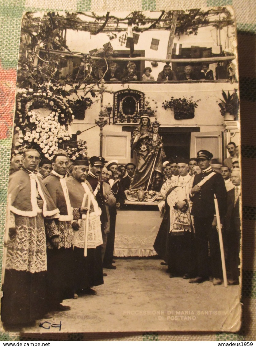 Praiano / Processione Di Maria SS  Di Positano 1954 - Altri & Non Classificati