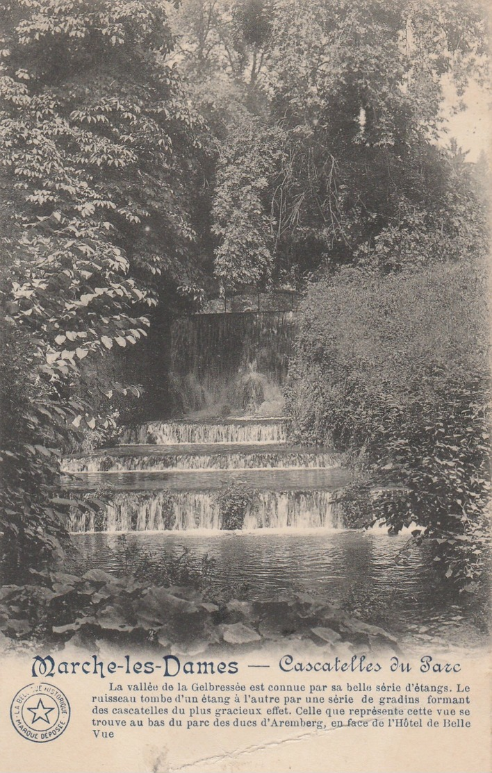 Marche-les-Dames ( Namur ) , Cascatelles Du Parc , ( Chateau Du Prince D'Arenberg ) - Namur