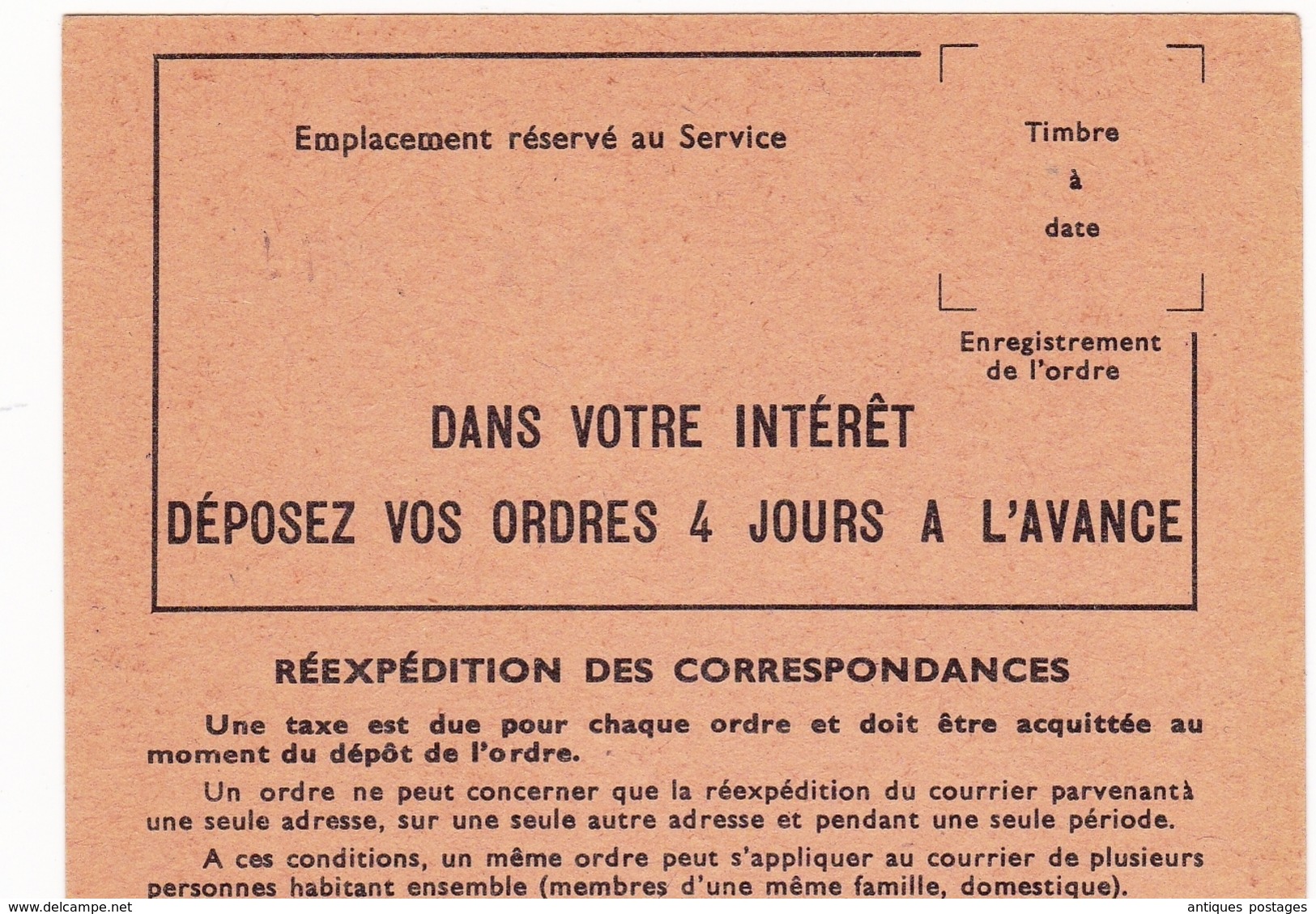 Le Castellet Var 1973 Poste Aérienne Ordre De Réexpédition Temporaire Timbre HÉLÈNE BOUCHER MARYSE HILSZ - 1960-.... Nuovi