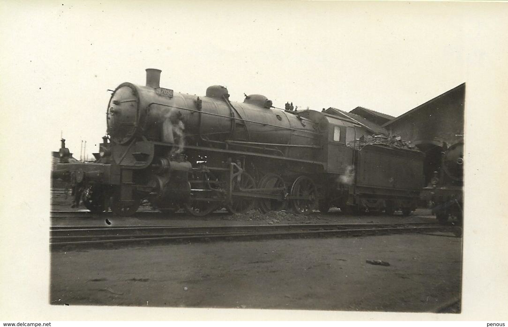 P.O. Locomotive 140-7050 Loco "armistice" Construction ALCO - Equipo