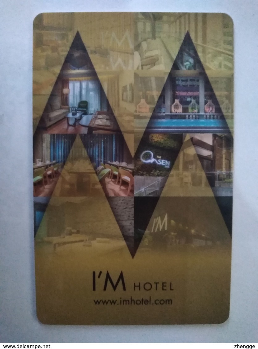 Philippines Hotel Key, I'M Hotel,  (1pcs) - Hotelkarten