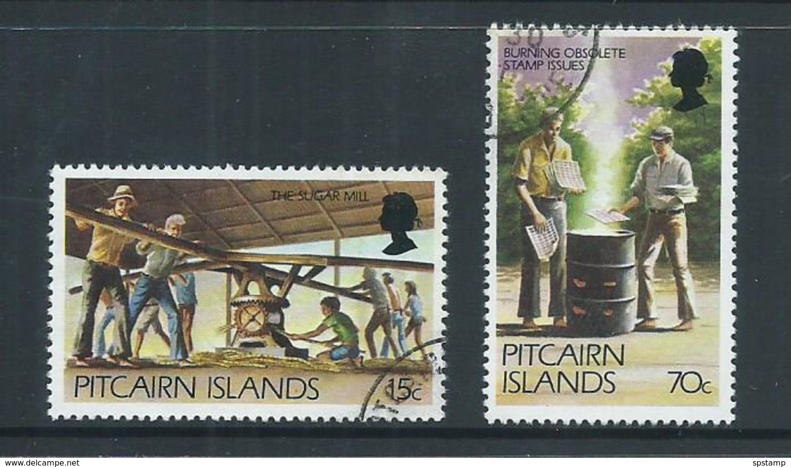 Pitcairn Islands 1981 15c & 70c New Value Definitives FU - Pitcairn Islands