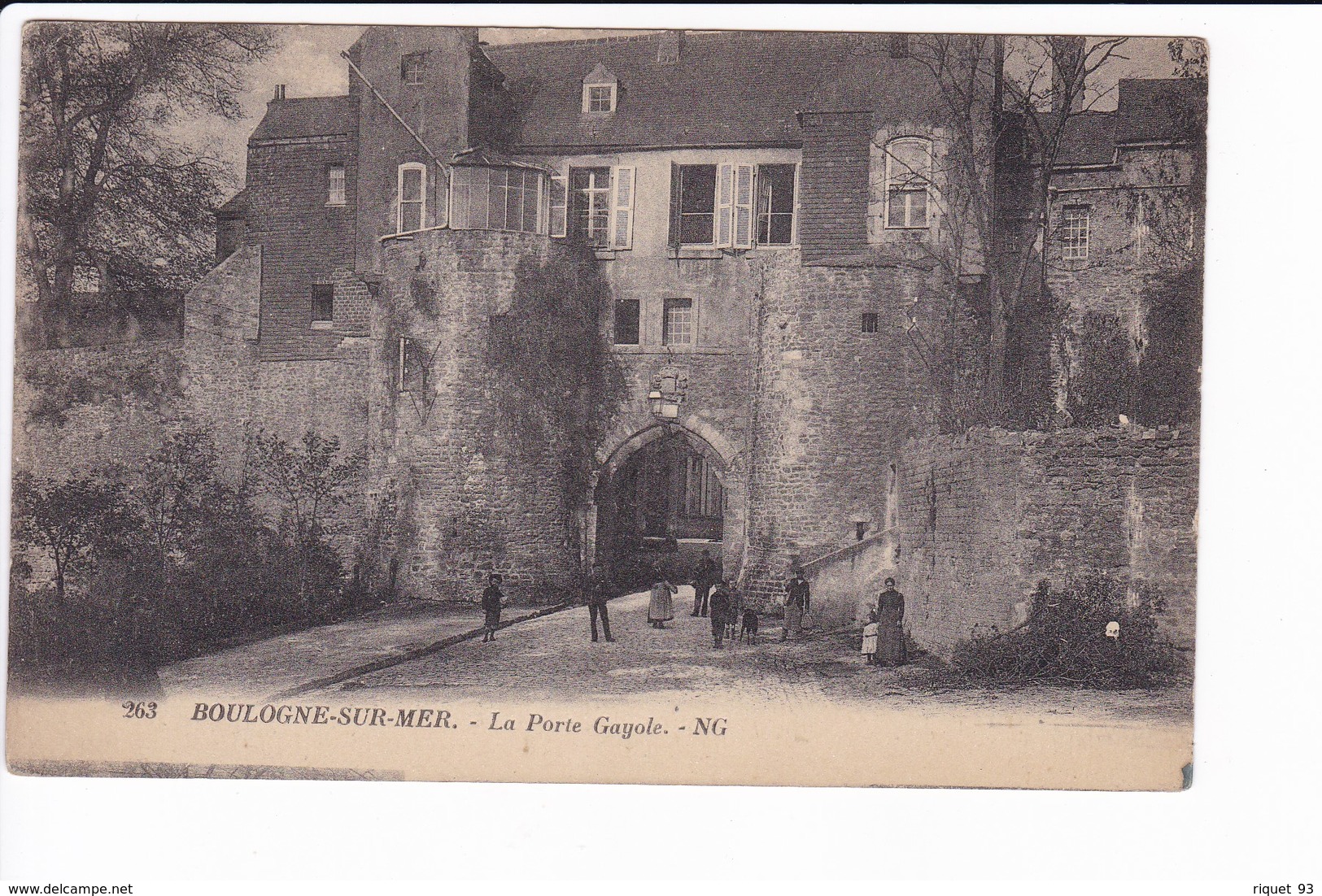 263 - BOULOGNE.SUR. MER - La Porte Gayole - Boulogne Sur Mer