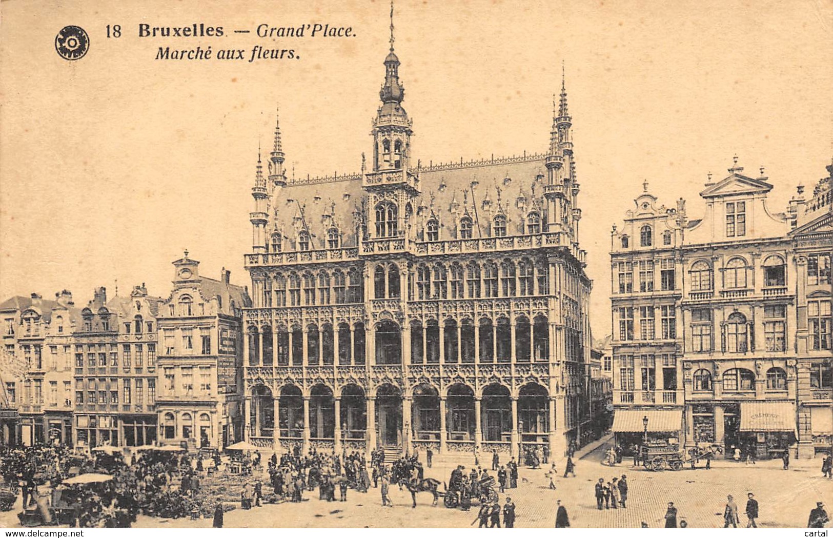 BRUXELLES - Grand'Place - Marché Aux Fleurs - Markets