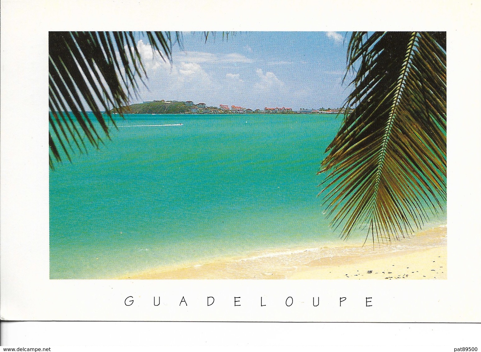GUADELOUPE/ CPM  N° 102 - SAINT MARTIN - PLAGE DE GREAT BAY / VOYAGEE 1997 / TBE - Saint Martin