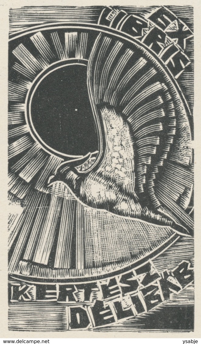 Ex Libris Kertész Delibár - Marian Józef Trojan - Bookplates