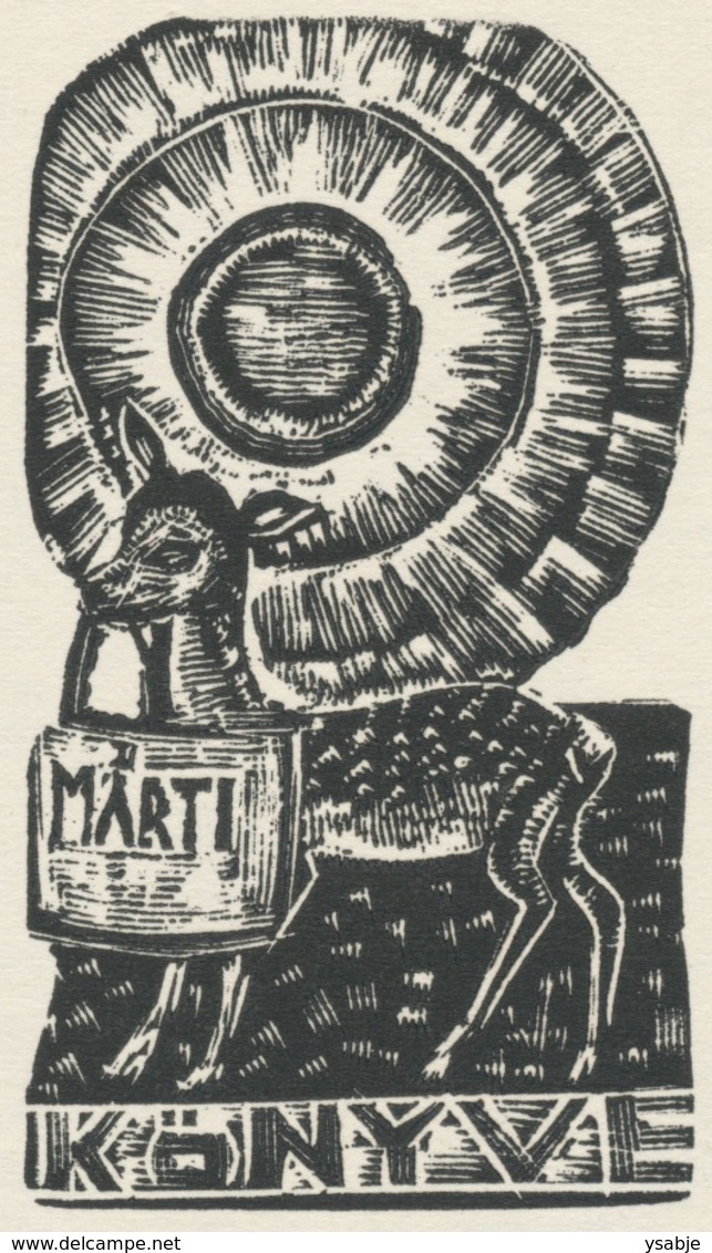Ex Libris Marti Könyve - Marian Józef Trojan - Ex Libris