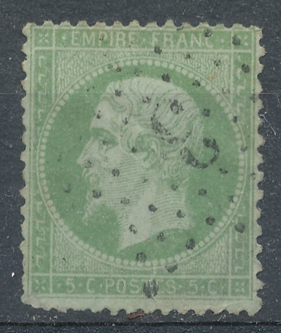 N°20 ETOILE DE PARIS CHIFFRE - 1862 Napoléon III.