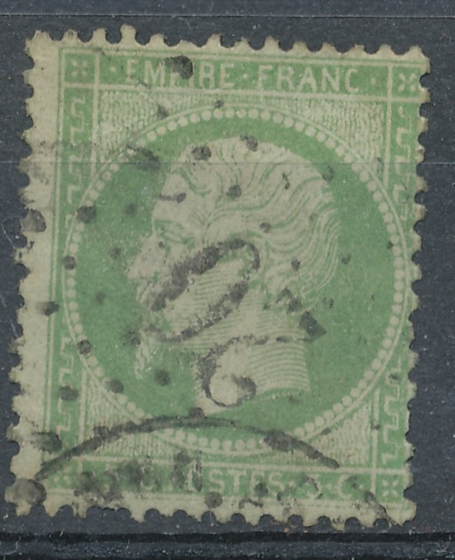 N°20 ETOILE DE PARIS CHIFFRE - 1862 Napoléon III.