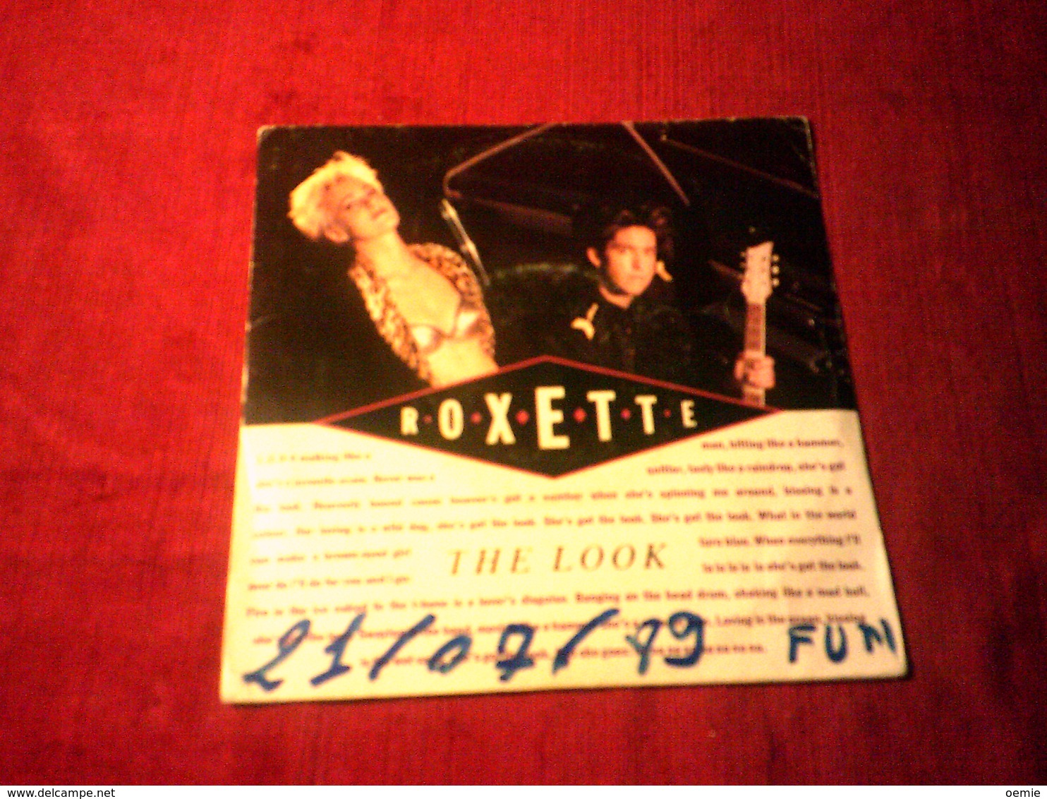 ROXETTE  °  COLLECTION DE 4 VINYLES 45 TOURS - Collections Complètes