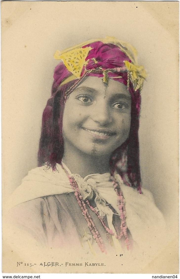 CPA - Algérie - Femme Kabyle - Vrouwen