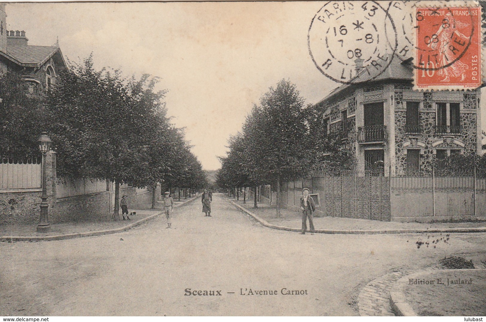 Sceaux : L'avenue Carnot. - Sceaux