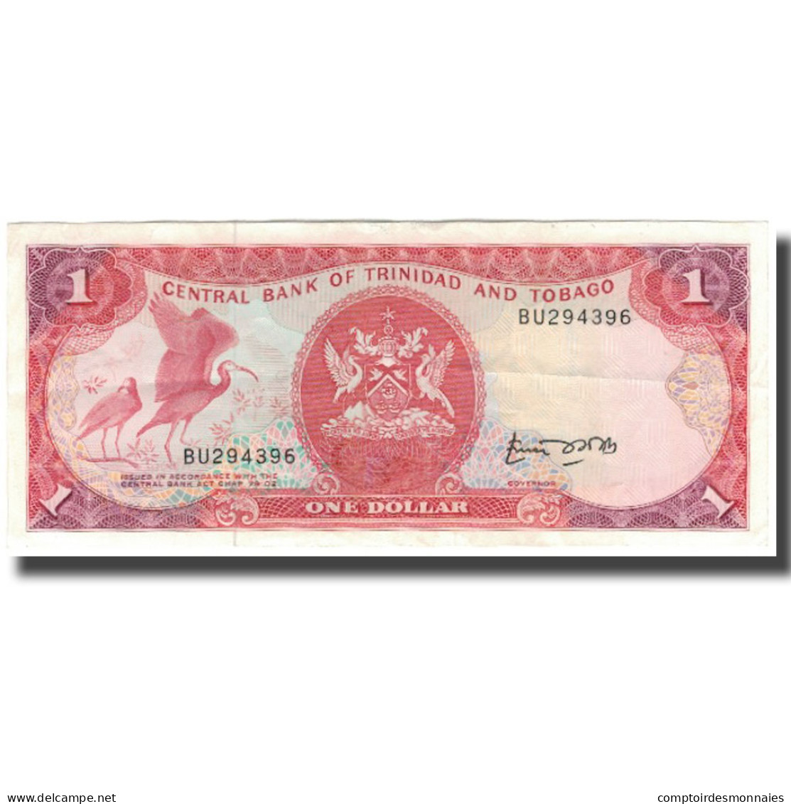 Billet, Trinidad And Tobago, 1 Dollar, KM:36a, TTB - Trindad & Tobago