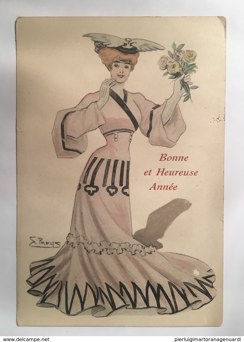 V 12 Bonne Et Heureuse Année - 1900-1949