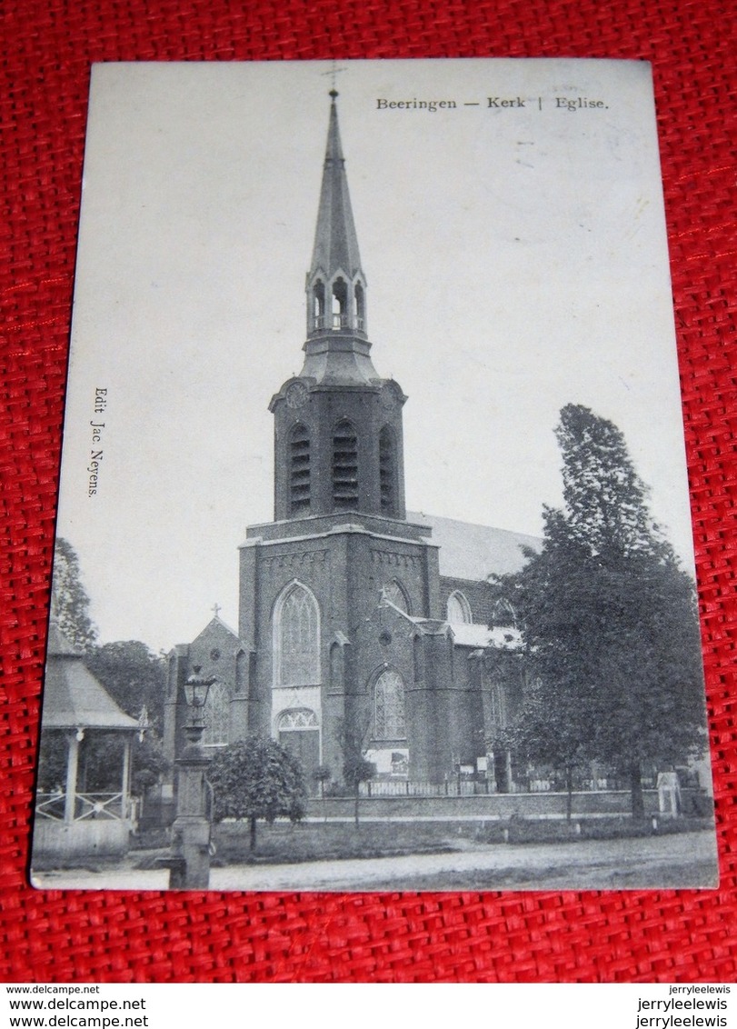 BERINGEN - BEERINGEN -  Kerk -  Eglise   - 1912 - Beringen