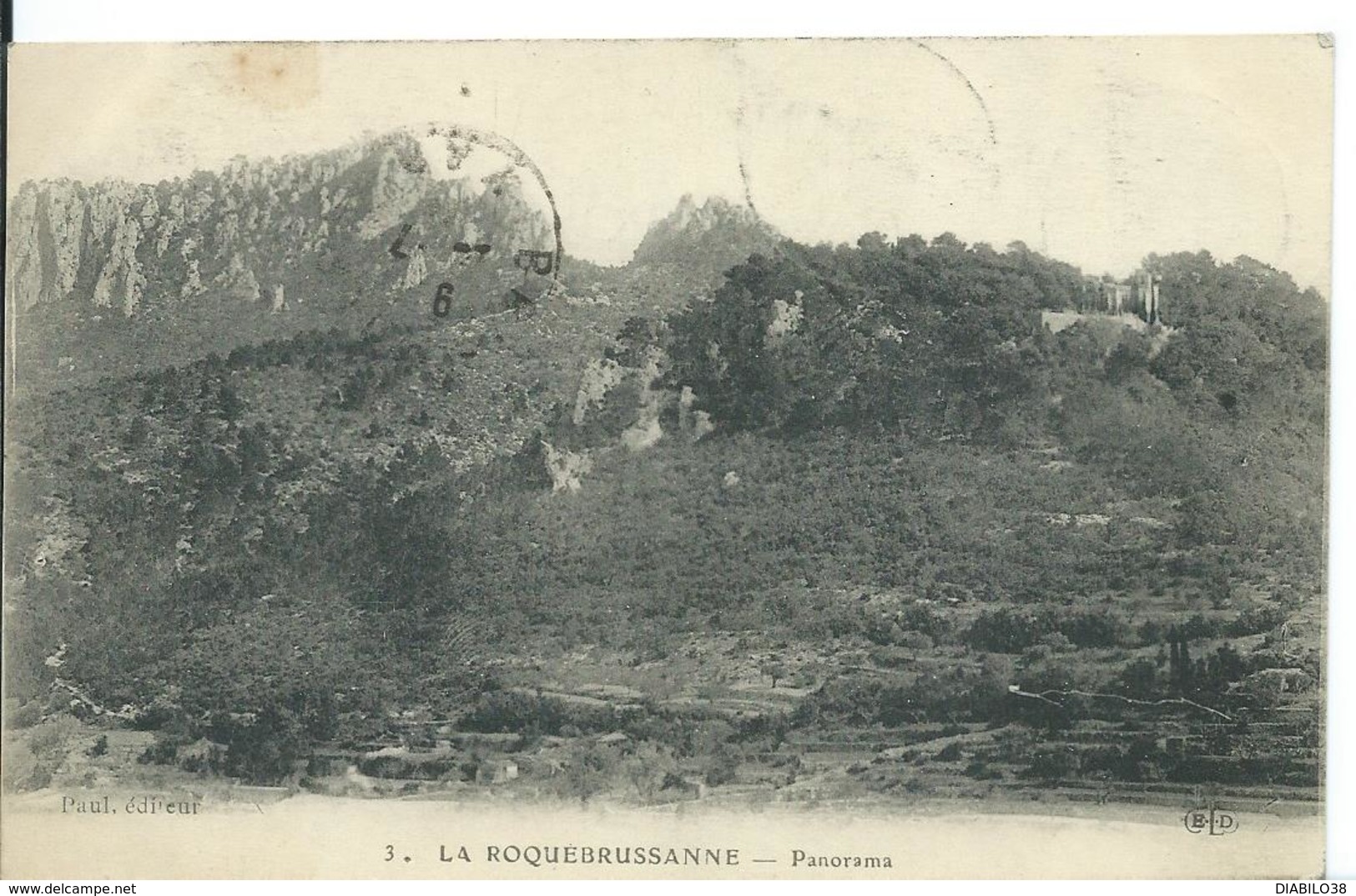 LA ROQUEBRUSSANNE   ( VAR )    PANORAMA - La Roquebrussanne