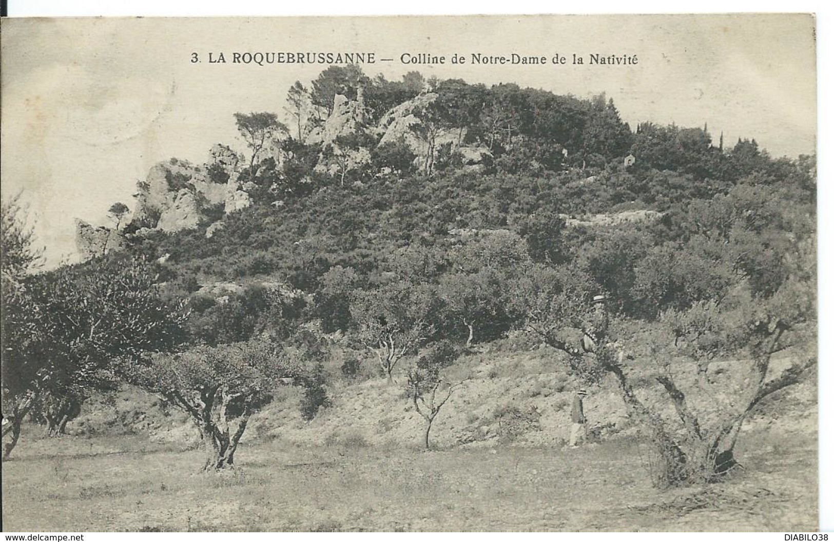 LA ROQUEBRUSSANNE   ( VAR )  COLLINE DE NOTRE-DAME DE LA NATIVITÉ - La Roquebrussanne