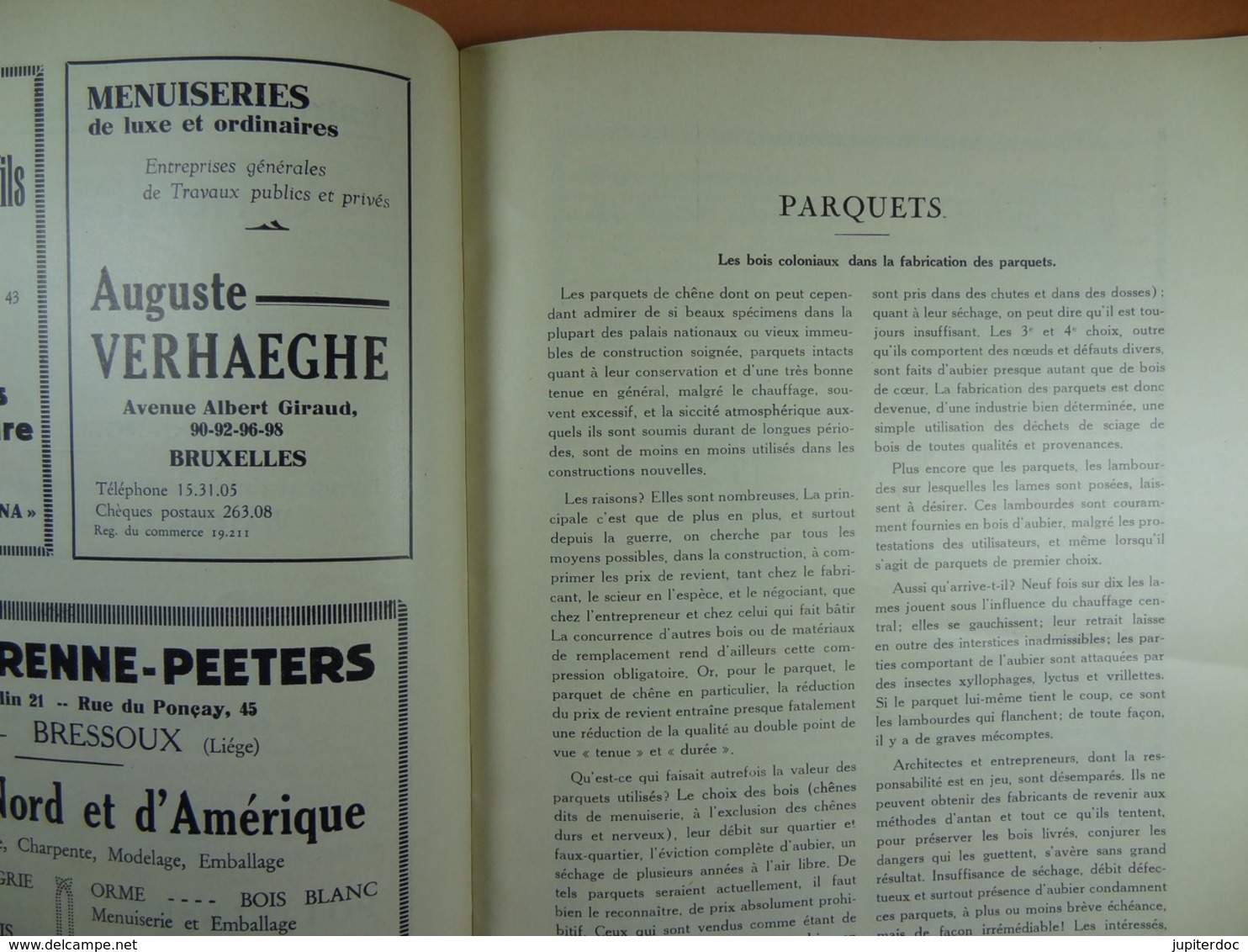 L'Habitation à Bon Marché 1934 N°11 Taudis Alost Parquets - Bricolage / Technique