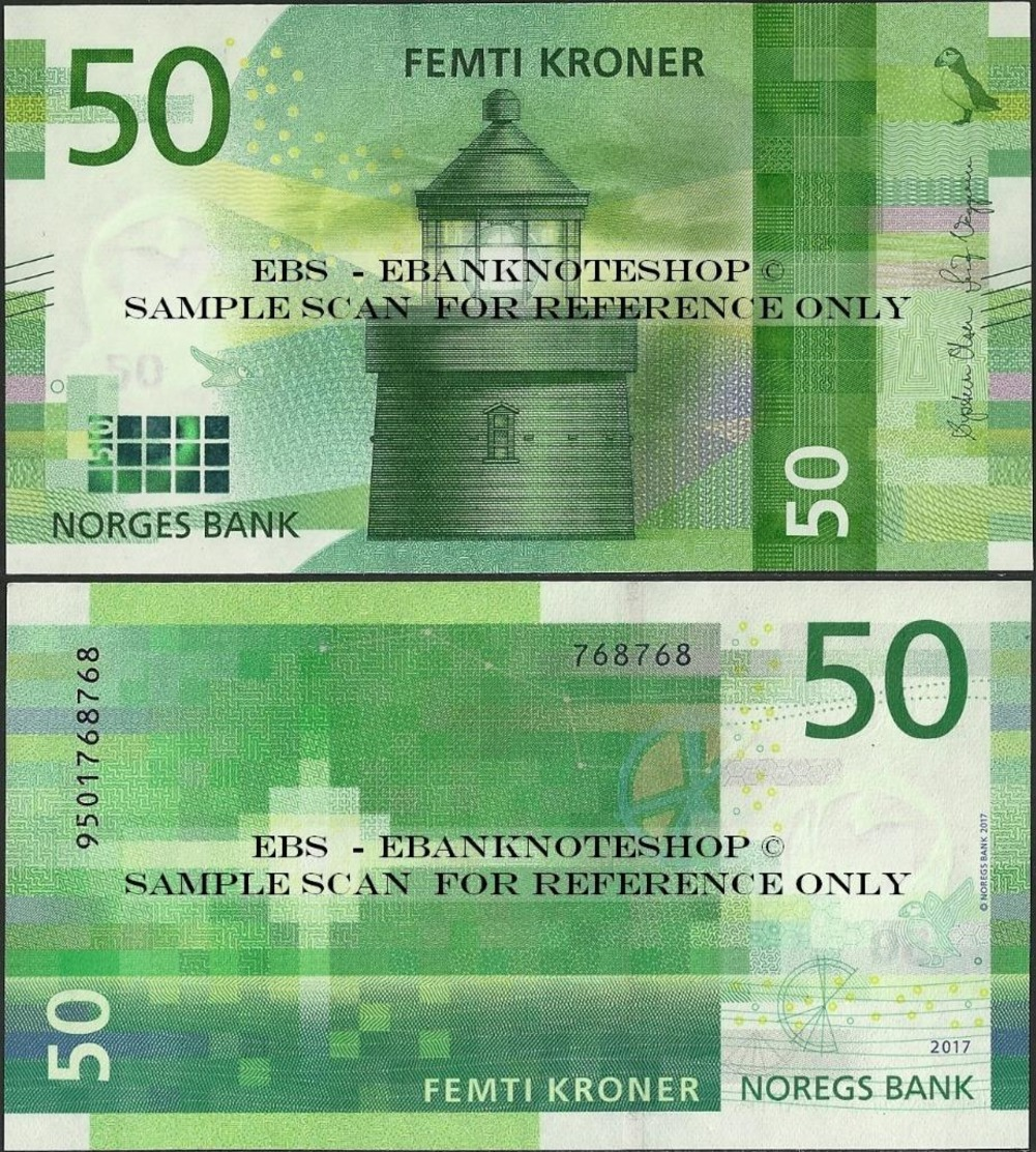 Norway,50 Kronur,2018 ,PNew,Uncirculated - Noorwegen