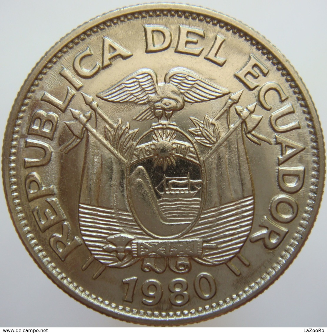 LaZooRo: Ecuador 1 Sucre 1980 UNC - Ecuador