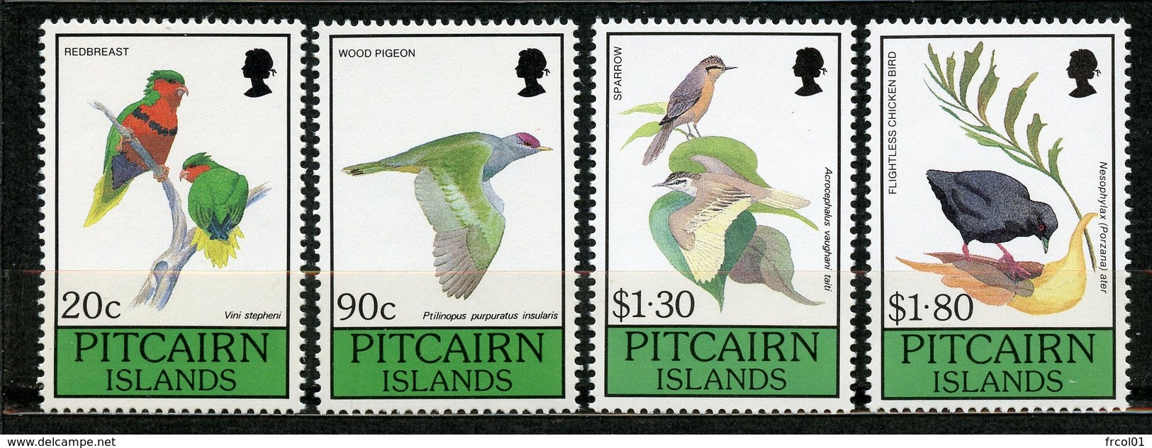 Pitcairn, Yvert YT 356/359**, Scott 343/346**, MNH - Pitcairn
