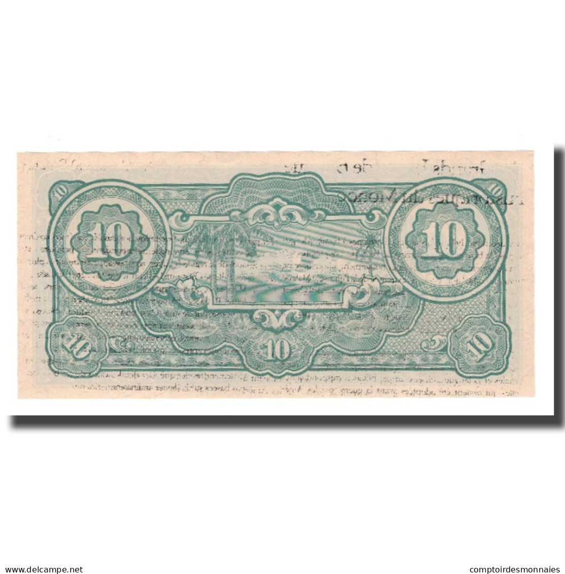 Billet, MALAYA, 10 Dollars, Undated (1942-44), KM:M7c, SUP - Malaysie