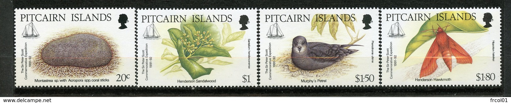 Pitcairn, Yvert YT 389/392**, Scott 371/374**, MNH - Pitcairn