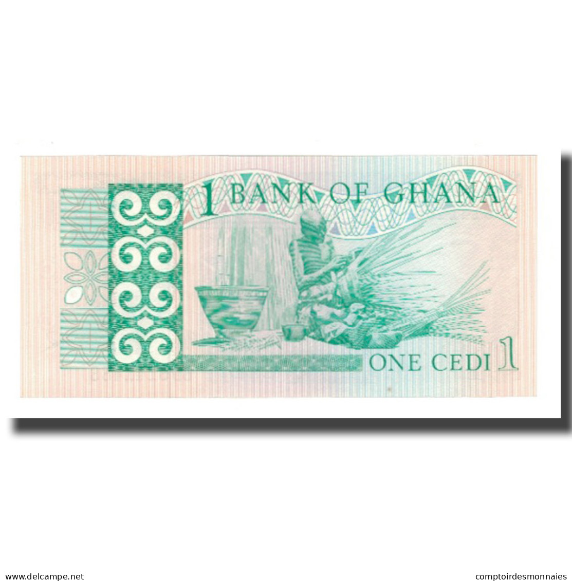 Billet, Ghana, 1 Cedi, 1982, 1982-03-06, KM:17b, NEUF - Ghana