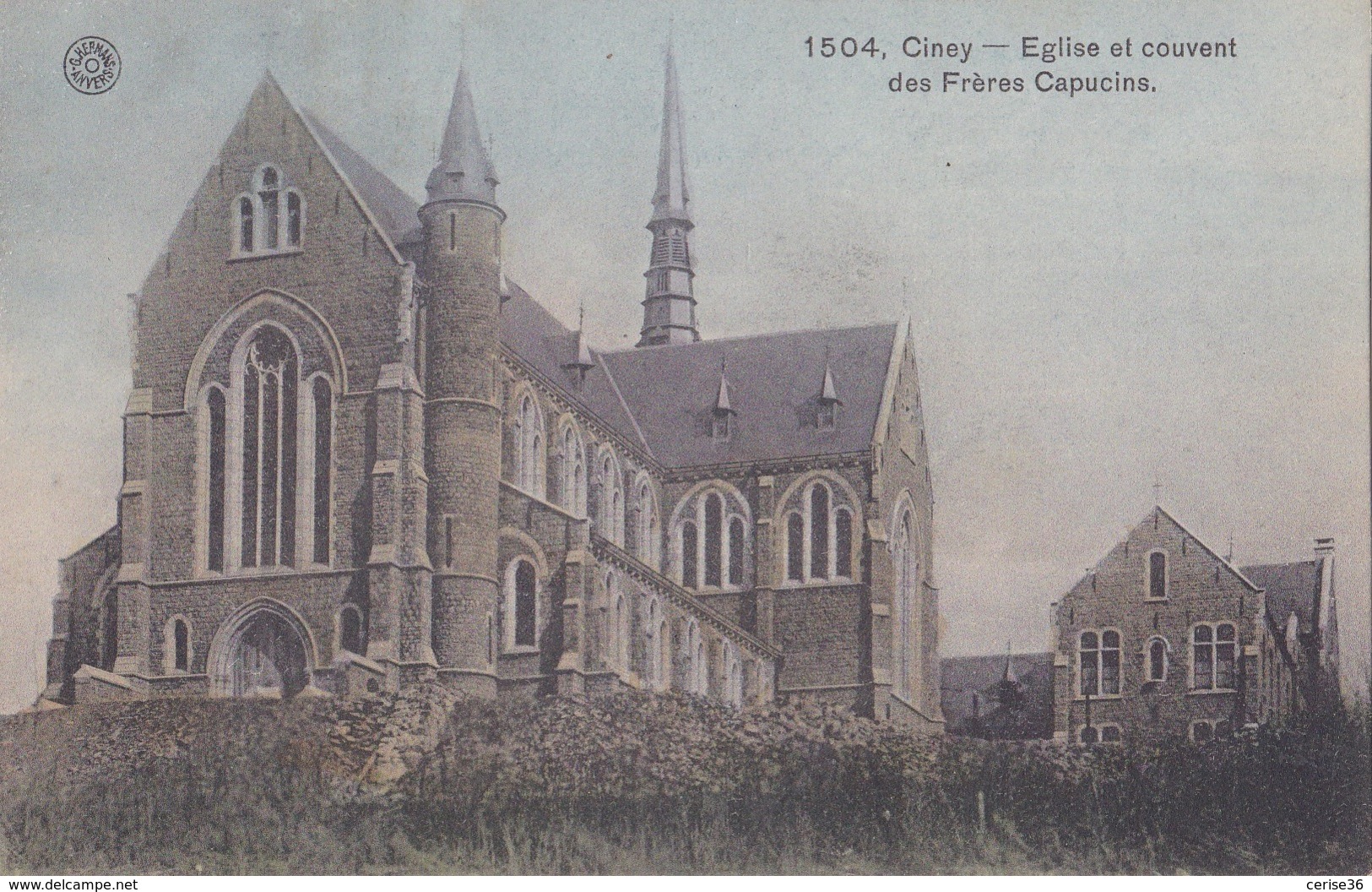 Ciney Eglise Et Couvent Des Frères Capucins - Ciney