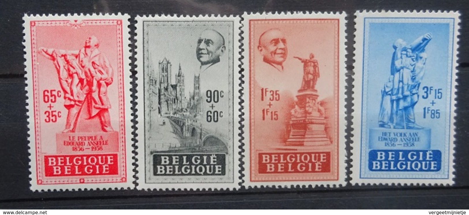 BELGIE 1948    Nr. 781 - 784    Postfris **    CW  16,00 - Unused Stamps