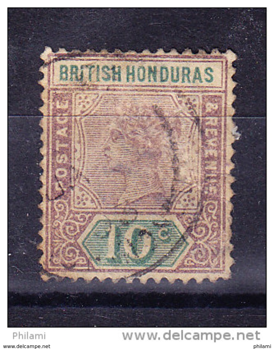 HONDURAS BRITANNIQUE YT 52 OBL CANCELED. (4A124) - Honduras Britannique (...-1970)