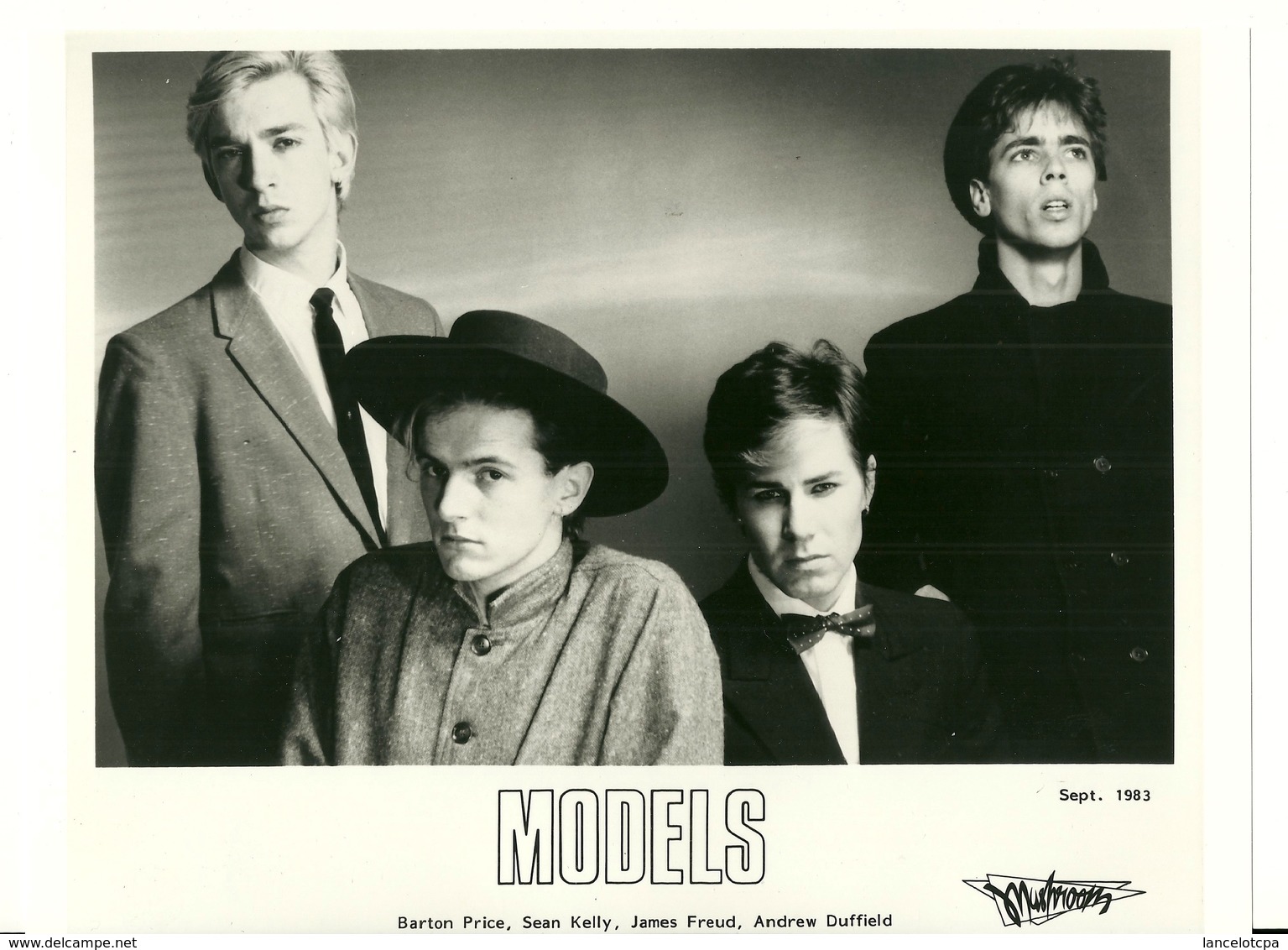 PHOTO PRESSE 18X24 / MODELS - GROUPE ROCK AUSTRALIE 1983 - Célébrités