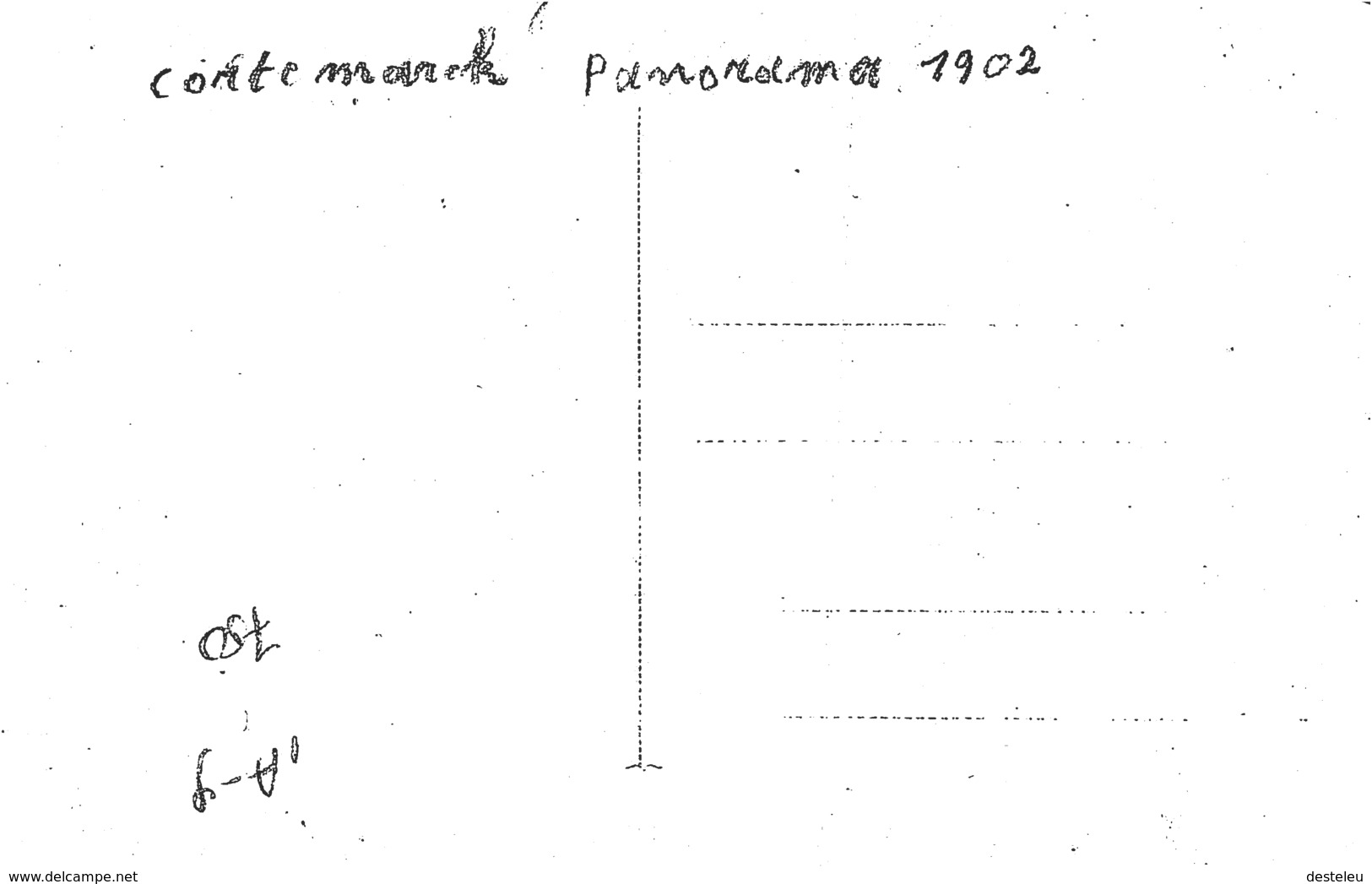 Fotokaart Panorama 1902 - Cortemarck - Kortemark - Kortemark