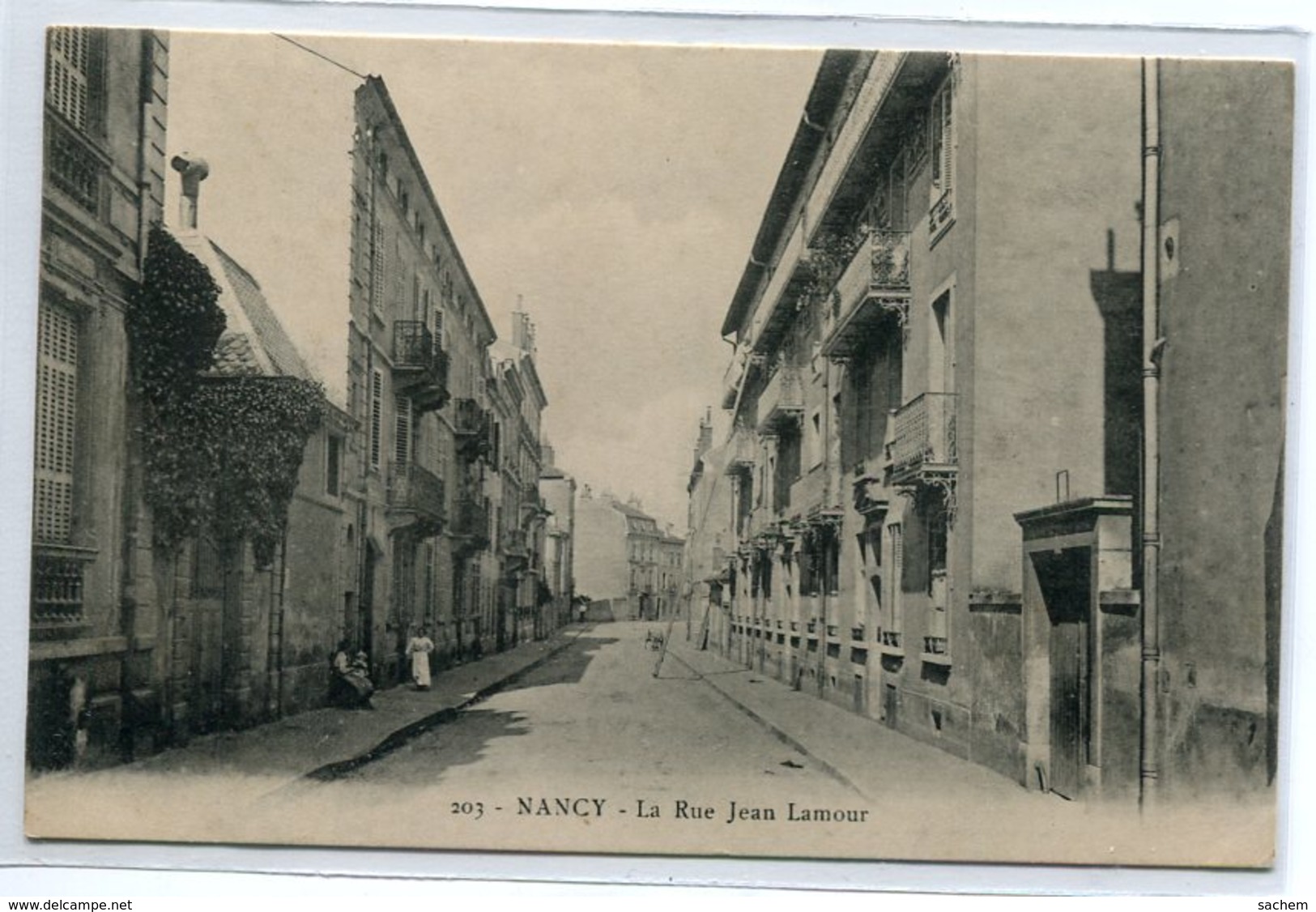 54 NANCY La Rue Jean Lamour Et Ses Beux Immeubles écrite En 1916   D20 2019 - Nancy