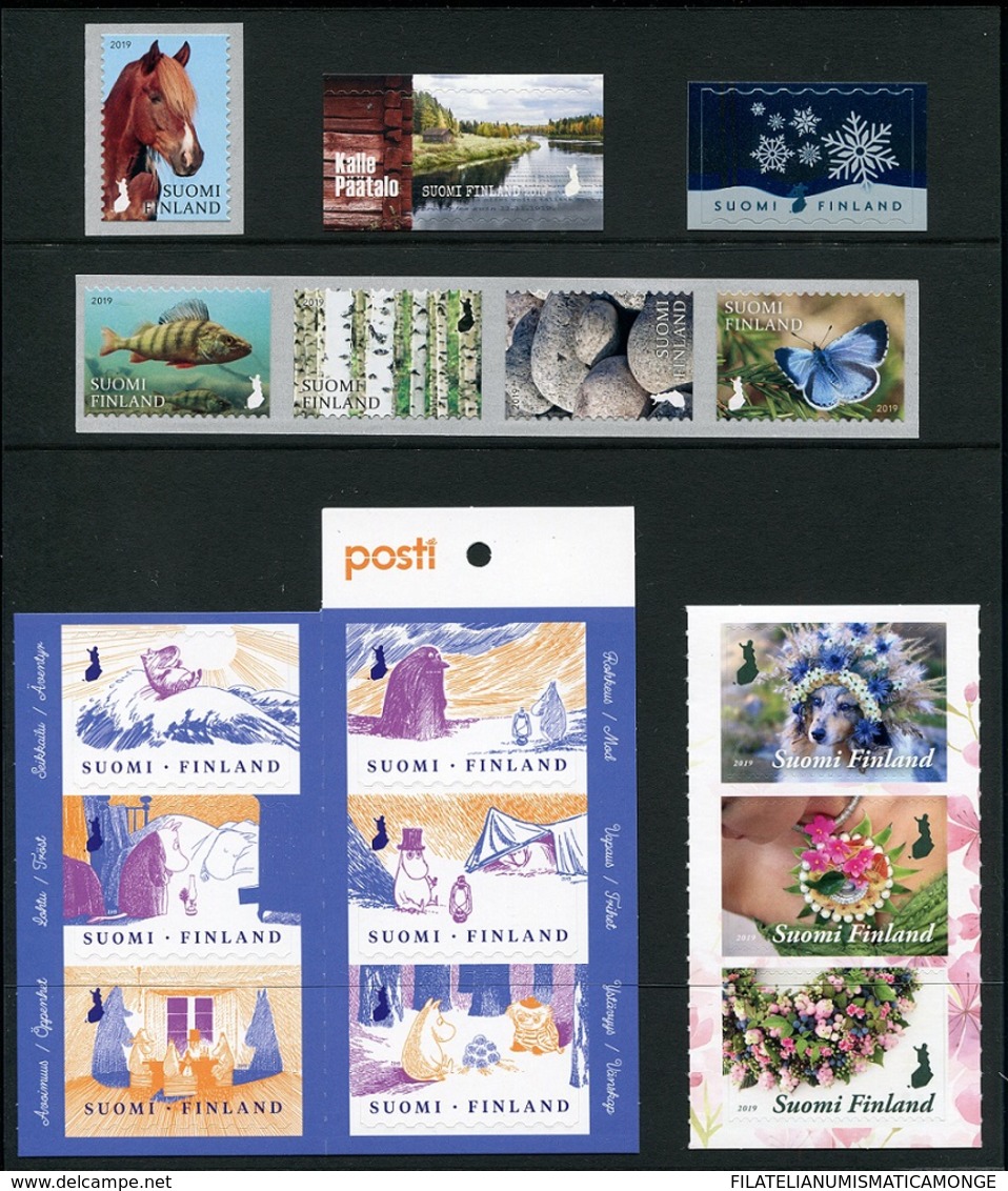 Complete Year -   Finlandia   - MNH ** -  Finlandia - Año Completo 2019 - Sell - Années Complètes