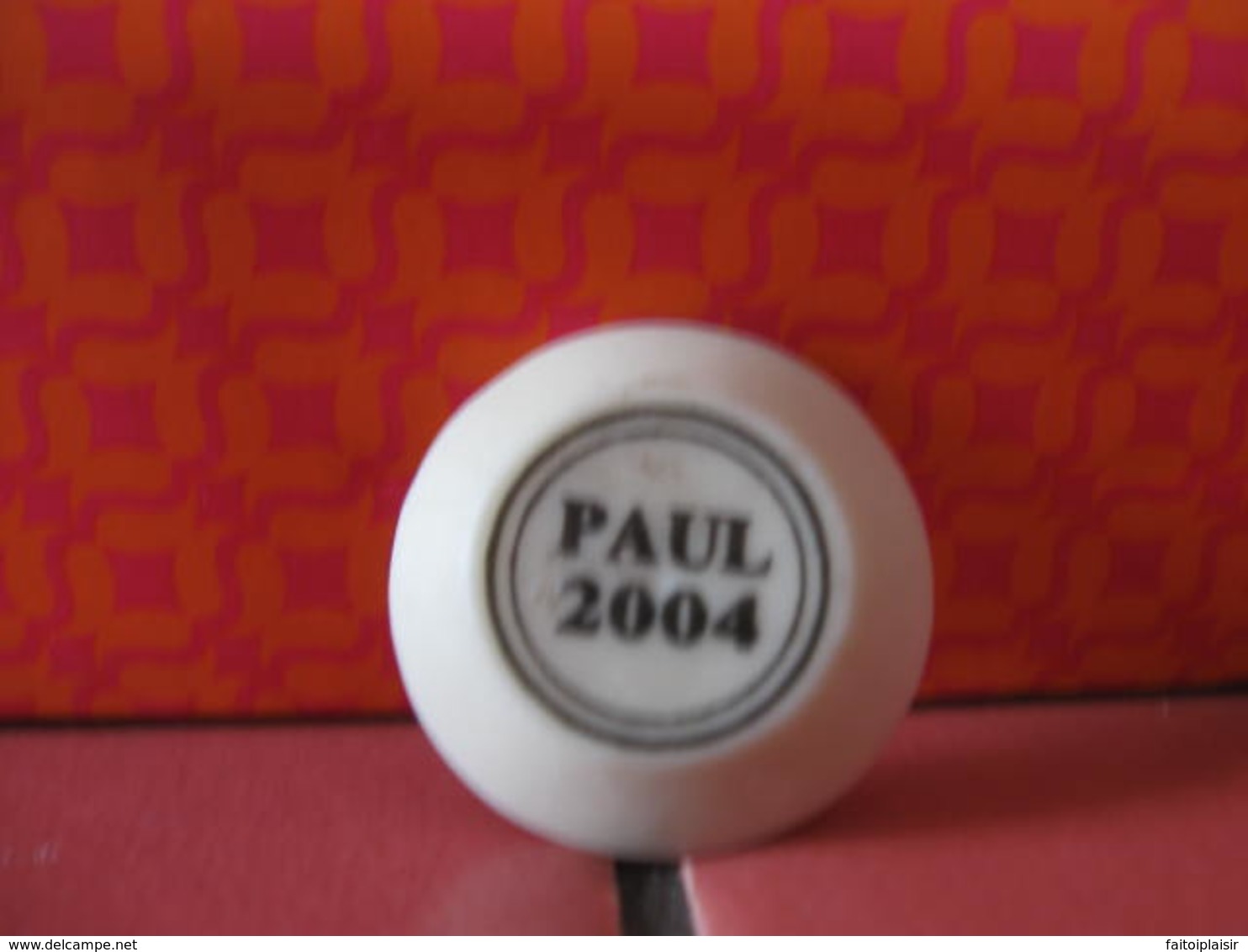 Fève Paul Assiette - Série Publicitaire Paul 2004 - Fève - Rare - Ancienne - Anciennes