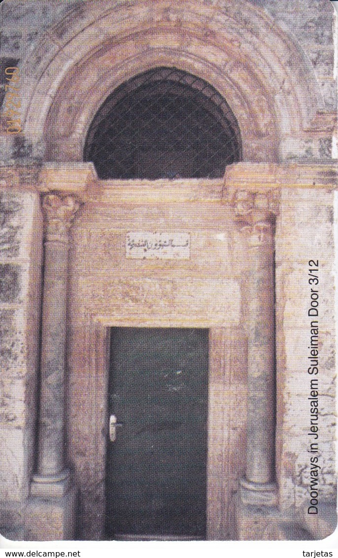 TARJETA DE JORDANIA DE 5JD DE DOORWAYS IN JERUSALEM (3-12) - Jordania