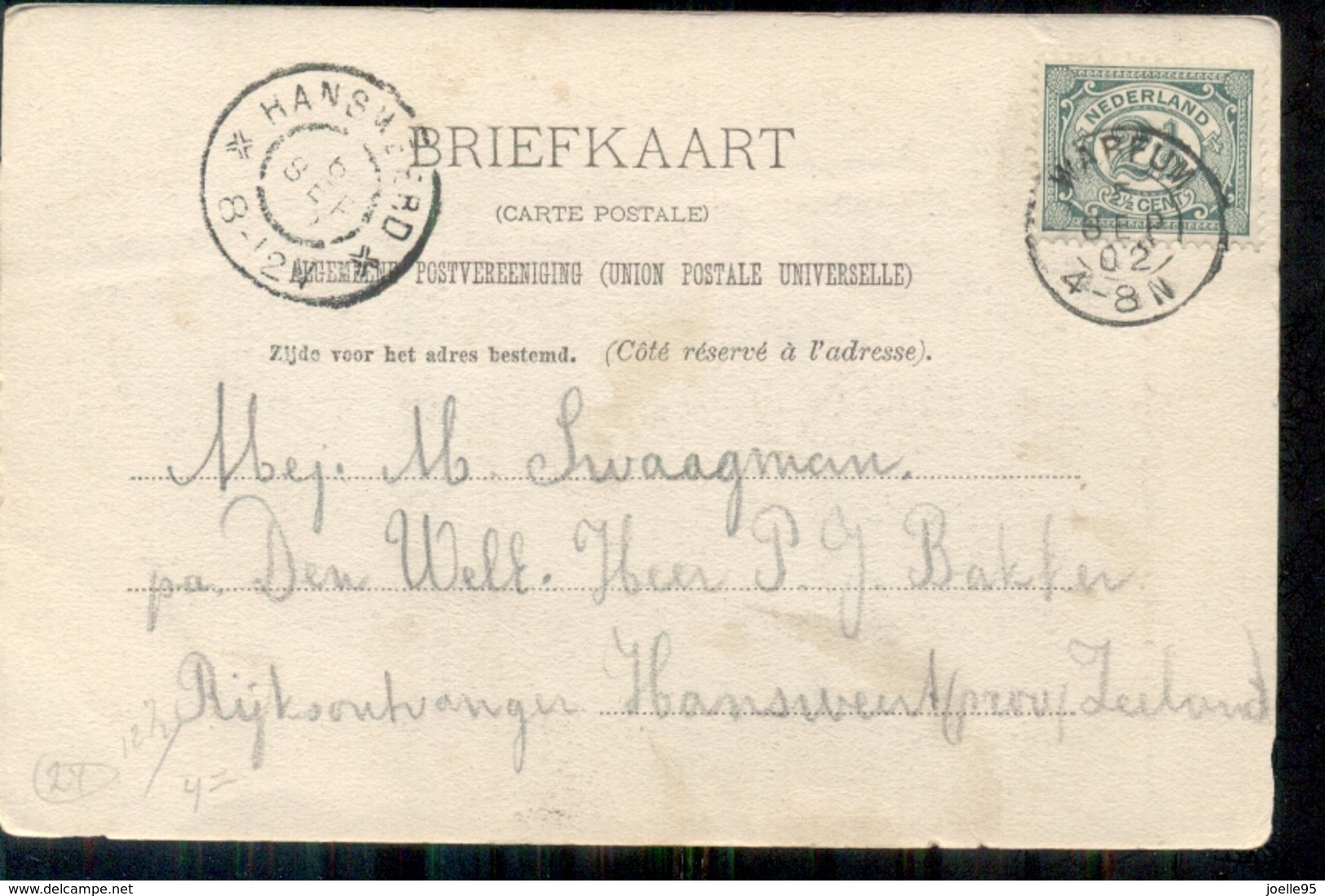 Kleinrond Warfum - 5 SEP 02 - Postal Stationery