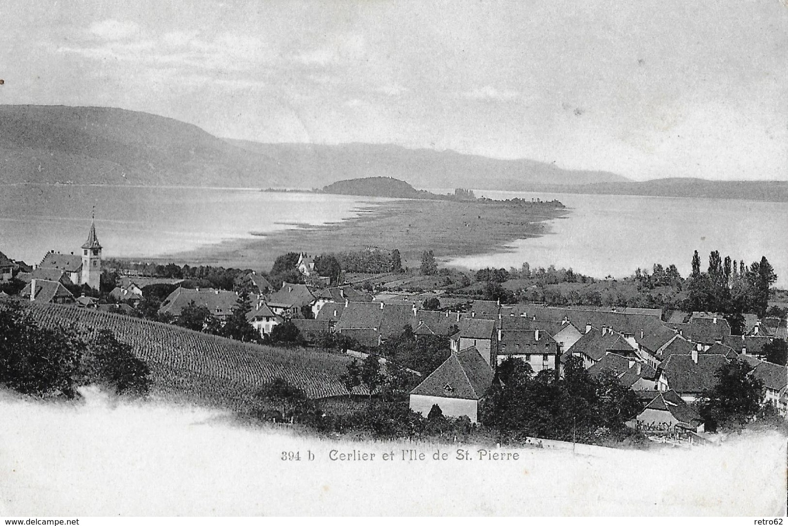 CERLIER / ERLACH → Dorf Am Ufer Des Bielersees Anno 1905 - Cerlier