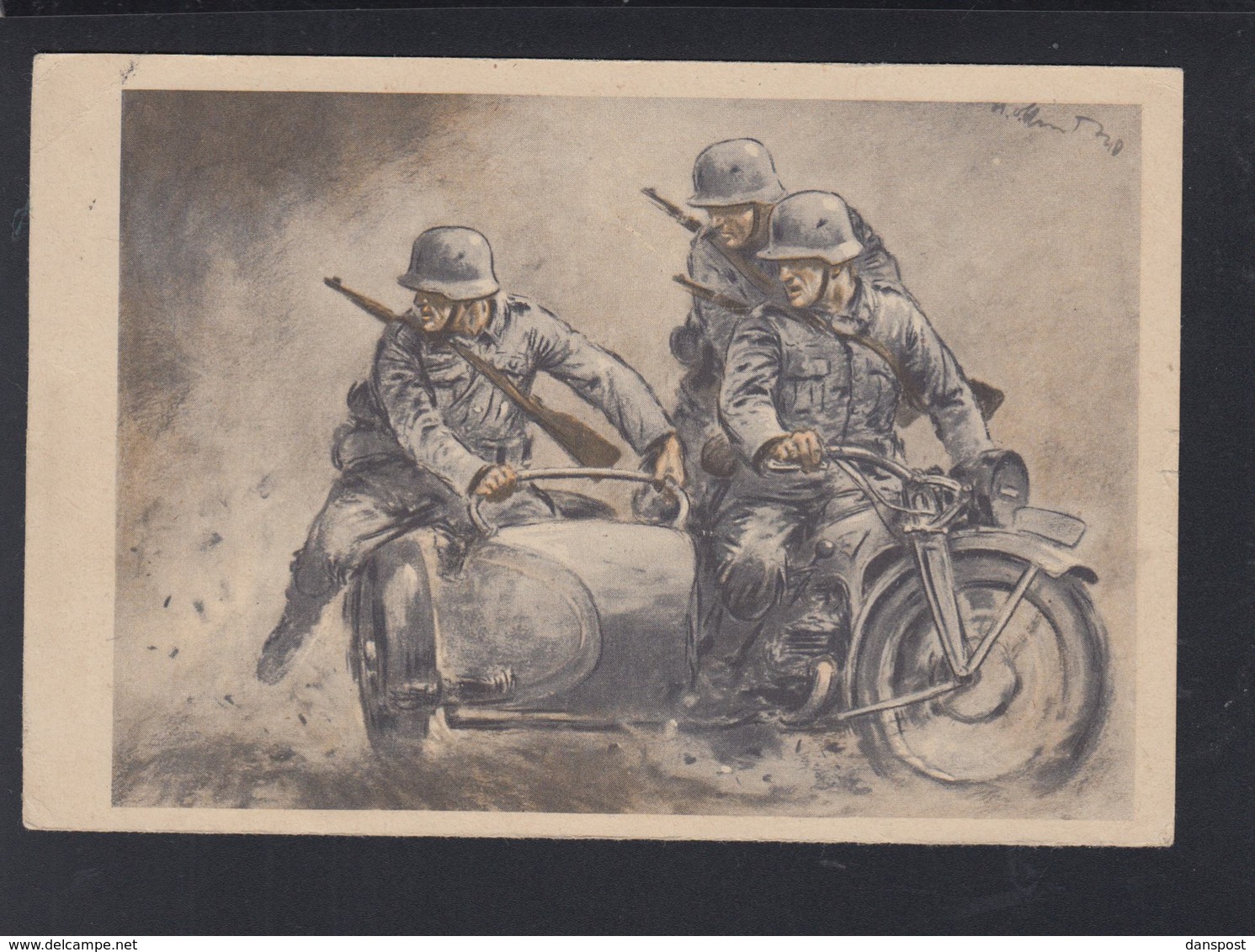 Dt. Reich PK 1940 Motorrad - Guerra 1939-45