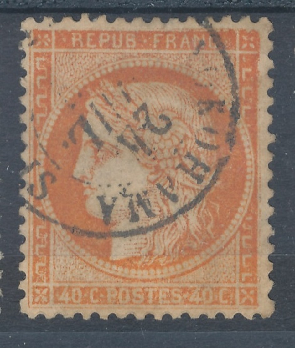 N°38 OBLITERATION  ETRANGERE - 1870 Siège De Paris