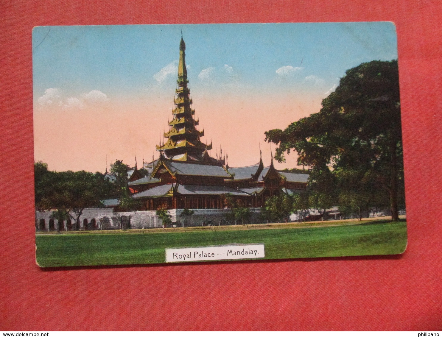 Royal Palace Mandalay    Ref 3768 - Myanmar (Burma)