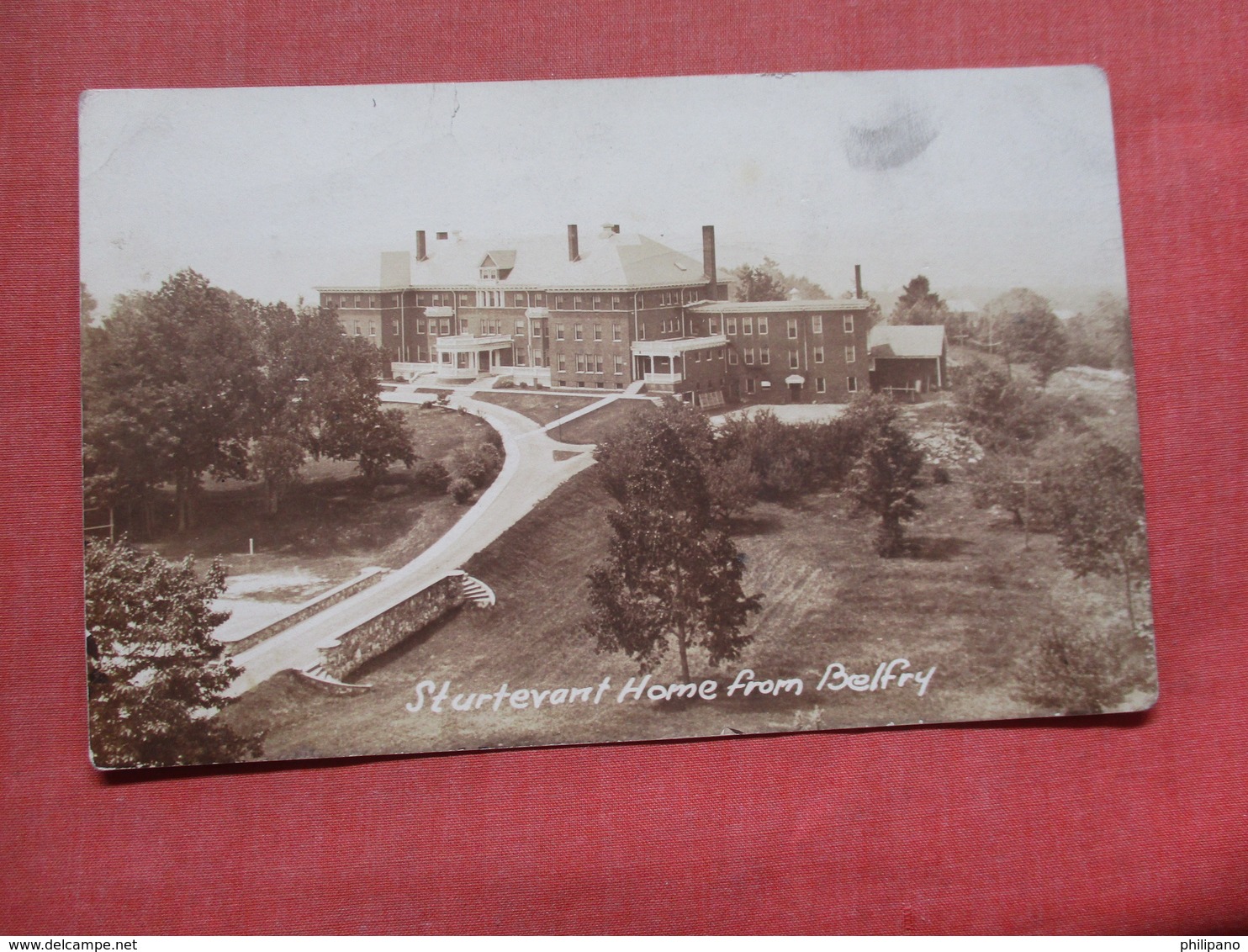 RPPC  Sturtevant Home From Belfry     Ref 3769 - To Identify