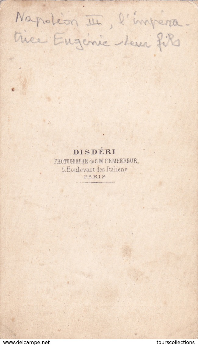 PHOTO POLITIQUE NAPOLEON III , L'impératrice Eugénie , Leur Fils - Personnages