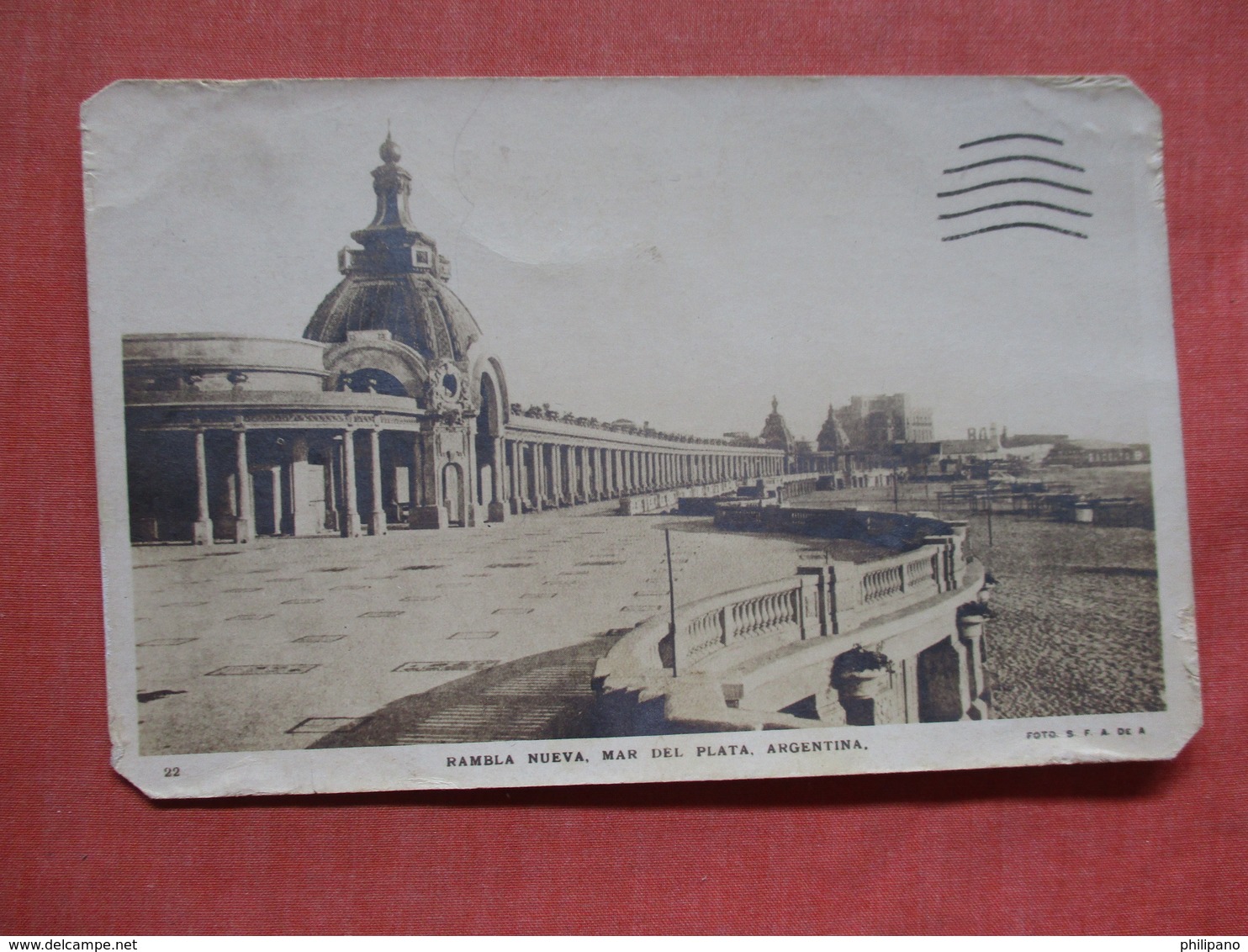 RPPC Rambla Nueva Mar Del Plata  Argentina  Ref 3769 - Argentina