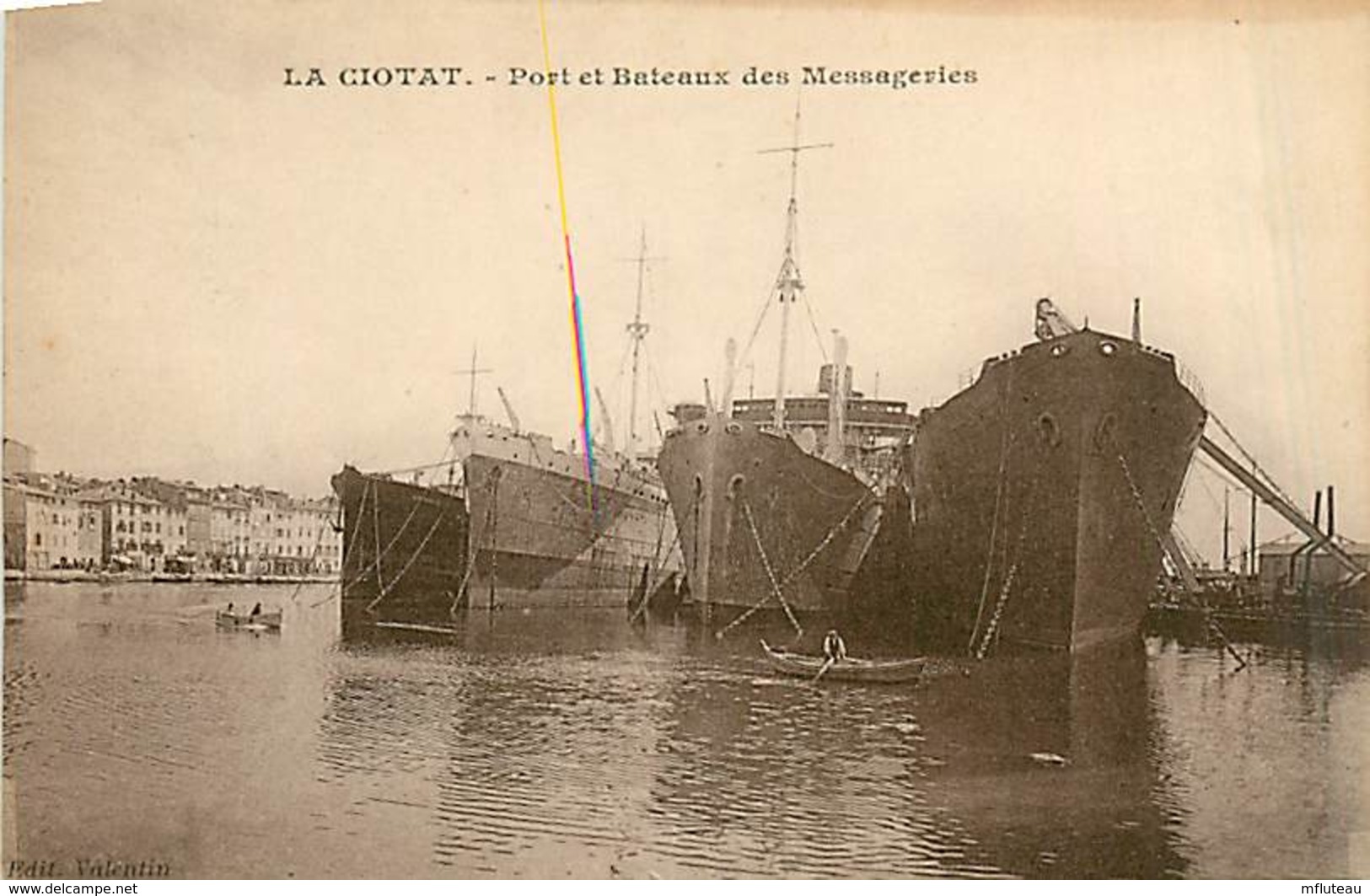 13* LA CIOTAT  Bateaux Des Messageries            MA99,1045 - La Ciotat